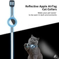 thumbnail image 5 of Cat Collar, Airtag, Cat Collar with Apple Air Tag and Bell for Cats, GPS for Cats, Reflective Collar, Airtag Dog Collar, Adjustable-Blue, 5 of 7
