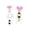 E001- Style A, variant on Halloween Decor Outdoor, Porch Halloween Decorations, Ghost Decorations, Battery Operated Light, Full Set Soft Fabric Ghost Goose Porch Suitable for Outdoor Lawn, Entryway and