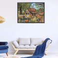 thumbnail image 3 of Cuadros Decorativos Kits de pintura de diamante 5D DIY Casa rural Taladro redondo completo Decoración de pared Artesanía Likrtyny embutido en tela, 3 of 9