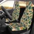 thumbnail image 2 of Sikiie Pineapples Palm Leaves Car Seat Protector 2 Pack Car Seat Cushion Mat, Car Seat Covers for SUV, Truck, Van, 2 of 7
