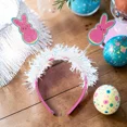thumbnail image 3 of Peeps Easter Bunny Headband – Plush Novelty Holiday Accessory, 3 of 5