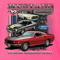 thumbnail image 3 of Wild Bobby Ford Mustang Untamed Spirit Mens Cars and Trucks Men Tee, 3 of 6