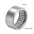 thumbnail image 3 of Uxcell 13/16x1-1/16x1/2" Needle Roller Bearings Full Complement Drawn Cup Chromium Steel Silver Tone 2pcs, 3 of 5