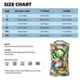 thumbnail image 5 of Goofa Vegan1 Printed Men's Sleeveless T-Shirt - Athletic Gym Workout Tank Top for Men - Moisture-Wicking, UPF 30+ Quick-Dry Muscle Tee-Large, 5 of 8