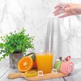 thumbnail image 2 of Treamon Disposable Plastic Cups, Clear, 12 oz, 100 Count, 2 of 6