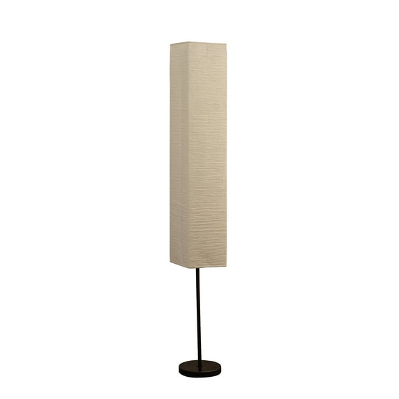Ore International 62.5" In Noki Japanese Paper Floor Lamp