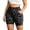 L121-Dark Gray, variant on xfsWaSs Plus Size Biker Shorts with Pockets for Women High Waisted Workout Shorts Leopard Print Soft Yoga Running Athletic Gym Shorts