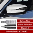 thumbnail image 2 of SharkTRUE Carbon Fiber Rearview Mirror Protection Strip, Lightweight Anti-Collision & Scratch, Universal Fit, Enhances Vehicle Appearance, 2 of 8