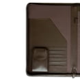 thumbnail image 3 of E3403-Cartera-De-Piel-Marrón-Chocolate-De-Lujo-Con-Cremallera-Tamaño-Legal, 3 of 4