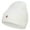 White, variant on Mini Cupcake Embroidered Long Beanie - White OSFM