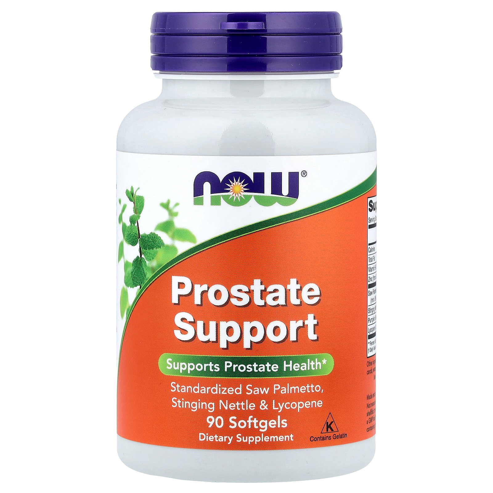 NOW Foods Supplements, Prostate Support, Prostate Support, 90 Softgels