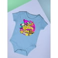 thumbnail image 3 of Comic Style Symbols Bodysuit Infant -Image by Shutterstock,  Newborn, 3 of 4