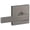 Satin Nickel, variant on Schlage Custom Northbrook Hall-Closet and Bed-Bath Lever with Collins Trim