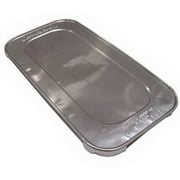 (Price/CS)WESTERN PLASTICS 5001 Half Aluminum Steam Table Pan - Lid
