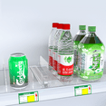 thumbnail image 4 of Estante deslizante ajustable para bebidas, soporte autoempujable para refrescos, organizador de bebidas para almacenamiento en refrigerador, dispensador de latas de bebidas, 4 of 5