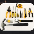 thumbnail image 1 of Baohd Ensemble de 16 Pcs Outils de Réparation de Voiture Portable Clé à Cliquet Transport d'Urgence Pince à Cliquet avec Étui de Rangement Mise à Niveau Emballée, 1 of 6