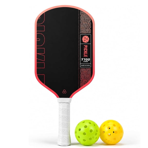 Osmo Elite Spin Pickleball Paddle, Featuring A T700 Raw Carbon Fiber Face, Delivers Ultimate Spin and Control
