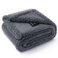 thumbnail image 1 of Manta impermeable para mascotas Luciphia reversible gris oscuro King, 1 of 6