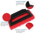 thumbnail image 4 of OULII 3pcs Screenprinting Brush Red PP For Cleaning In Textile Applications, 4 of 4