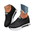 thumbnail image 3 of Elegant On Casual Shoe for Stylish Upper Everyday Comfort Fashion Flat Women's Breathable Walking Sneakers Lightweight Non- Outdoor, 3 of 8