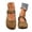 Khaki, variant on CAIXAI Ballet Flats For Women Womens Orthopedic Mary Jane Ballet Comfortable On Round Toe Wide Width Shoes With Adjustable Strap For All Day Wear