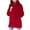 Red, variant on Cyber*Monday on Sale ChaoHeng Plus Size Winter Clothes for Women Women's Faux Rabbit Fur Jacket,Soft Plush Shirt Collar Coat with Pockets
