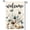 K, variant on Sm:)e Fall Garden Flag 12x18 Inch Double Sided - Seasonal Decorative Flag Rustic Autumn Outdoor Yard Decor, Welcome Pumpkins and Eucalyptus
