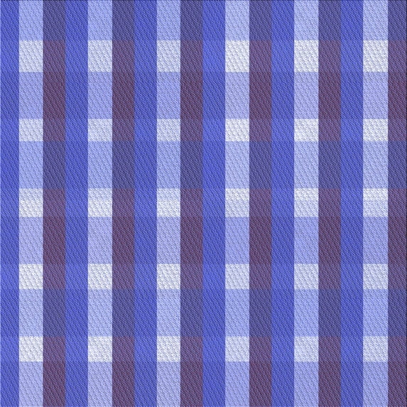 Ahgly Company Indoor Square Patterned Slate Blue Area Rugs, 6' Square