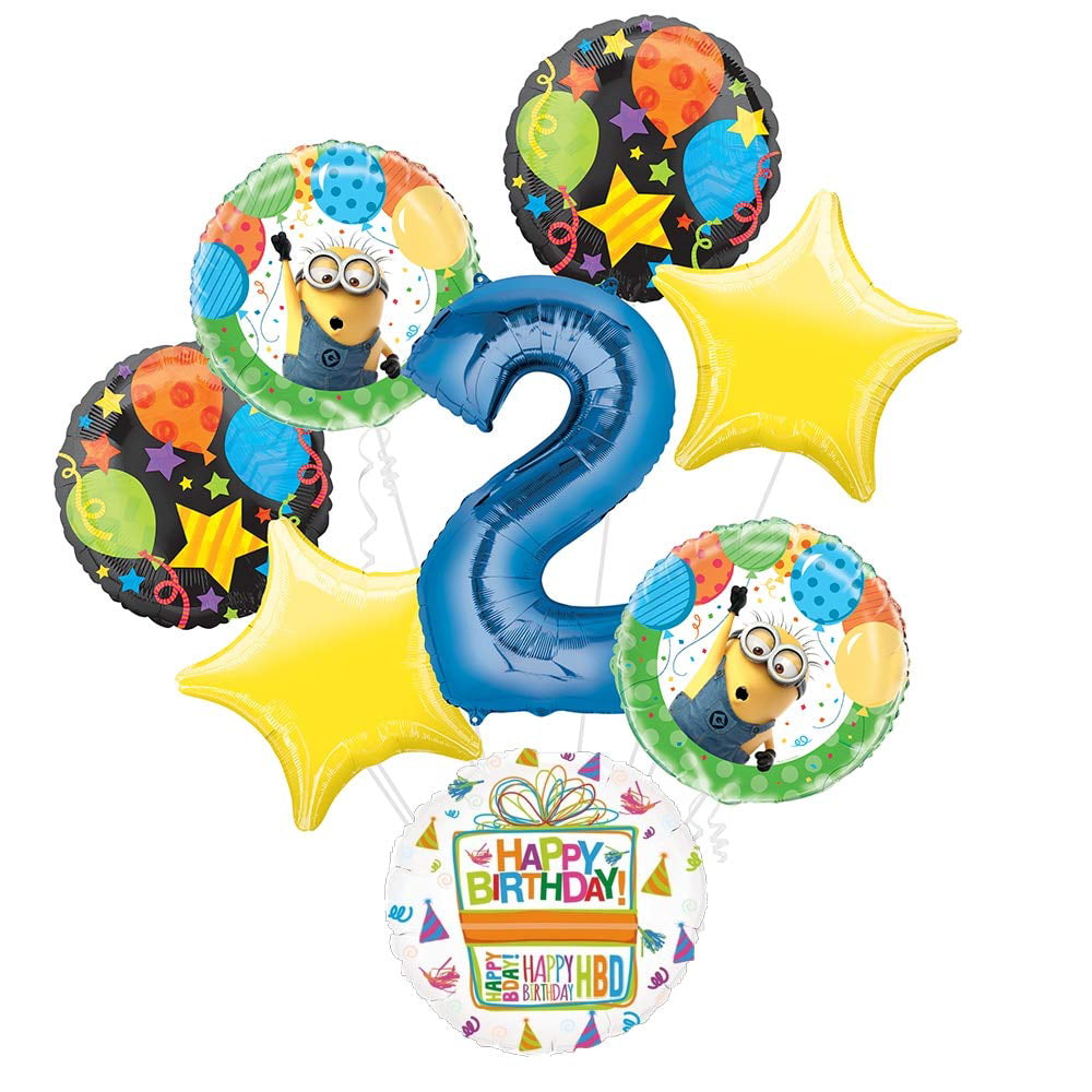 Despicable Me Minion Airwalker 43" Birthday Foil Balloon Party Supply Favors 