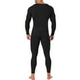 thumbnail image 2 of MANIFIQUE Thermal Underwear Shirt & Leggings Set for Men — Heavyweight Fleece‑Lined Long Johns | Warm Winter Base Layer, 2 of 5