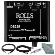 Rolls ROLLS-DB325-KIT1012-NFBA Instrument Fet Preamp DI with Adapter