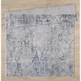 thumbnail image 3 of MDA Rug Imports Angel Collection Faded Abstract Area Rug Blue/Cream 5' X 7' 5' x 8' Indoor Rectangle, 3 of 5