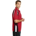thumbnail image 3 of ST654 Sport-Tek Tricolor Micropique Sport-Wick Polo Men's Knit Shirt, 3 of 6