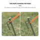 thumbnail image 1 of Estacas Para Tienda 4 Uds. Accesorios para estacas de clavija para tienda de campaña de jardín de uñas para acampar al aire libre (verde militar), 1 of 6
