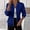 Blue, variant on Women's Full Zip Up Cable Knit Sweatshirts Jacket Casual Long Sleeve Textured Hooded Sweatshirt Coat Fall Fashion Outfits Clothes