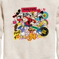 thumbnail image 3 of Disney - Sticker Group - Youth Crewneck Fleece Sweatshirt, 3 of 5