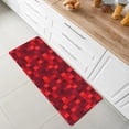 thumbnail image 5 of Red Mosaic Rectangular Kitchen Doormat, 5 of 7