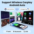 thumbnail image 6 of 2+64G Android Car Stereo for Ram 1500 2500 3500 2013-2019 Support Wireless Carplay Android Auto, 9 Inch Touchscreen Car Radio with WiFi GPS Navigation Bluetooth FM RDS EQ Mirror Link Backup Camera, 6 of 13