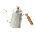 thumbnail image 5 of deevoka Coffee Kettle Anti Scald Handle Thin Mouth Gooseneck for Cafe Camping Picnic, 5 of 9