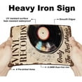 thumbnail image 3 of Vinyl Records Metal Signs Musical Theme Tin Signs Only The Best Music Vintage Tin Signs Vintage Wall Art for DIY Bar Man Cave Club Living Room Bedroom Music Room Retro Decor, 3 of 7