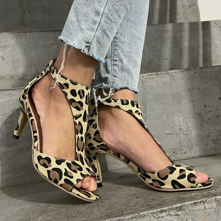 

Fashion Women s High Heels Breathable Lace-up Shoes Casua Sandals