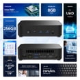 thumbnail image 2 of Computadora Mini PC ASUS Essential Intel N97 8GB RAM 256GB SSD Monitor 23" Teclado Mouse Español, 2 of 5