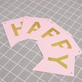 thumbnail image 4 of leyfeng Just Married Wedding Ban-ner Photo Booth Props Garland Romántico Elegante Compromiso Fiesta Decoraciones Papel de decoración, 4 of 8