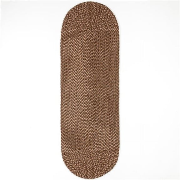 Rhody Rug CD36R024X120 2 x 10 ft. Camden Shades of Brown Runner Rug