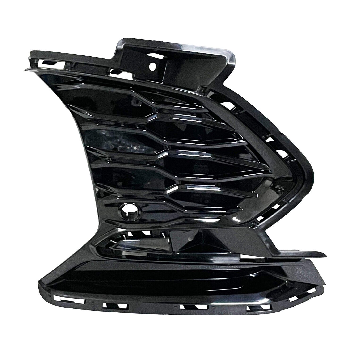 BUMPER GRILLE FR RH GLOSS BLACK REPLACEMENT FOR CHEVROLET EQUINOX 2022 PARTSLINK NUMBER GM1039274