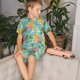 thumbnail image 4 of Balery Cute Pineapples Conjunto de Pijama Infantil de Manga Corta con Estampado – Ropa de Dormir de Algodón Suave-Small, 4 of 6