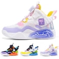 thumbnail image 1 of Zapatillas de baloncesto para niños y jóvenes, antideslizantes, para niñas y niños, zapatillas de deporte de caña alta, zapatillas de deporte escolares, 1 of 8