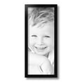 thumbnail image 2 of ArtToFrames 7x17 inch Satin Black Short Picture Frame, Black Wood Poster Frame (1416), 2 of 8