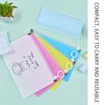 thumbnail image 4 of Redempat 4pcs/10pcs Masks Storage Box PP Portable Holder Organizer Face Masks Container Reusable Ouutdoor Dustproof Case 2*yellow+2*blue 1Set, 4 of 6