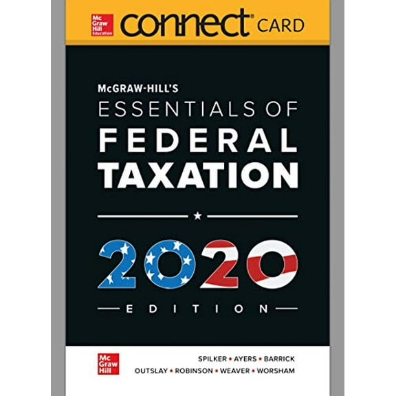 Connect Access Card for McGraw-Hill's Taxation of Individuals and Business Entities 2020 Edition, 9781260432848, 126043284X, Paperback, 11 edition